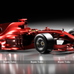 F1 racing sports car